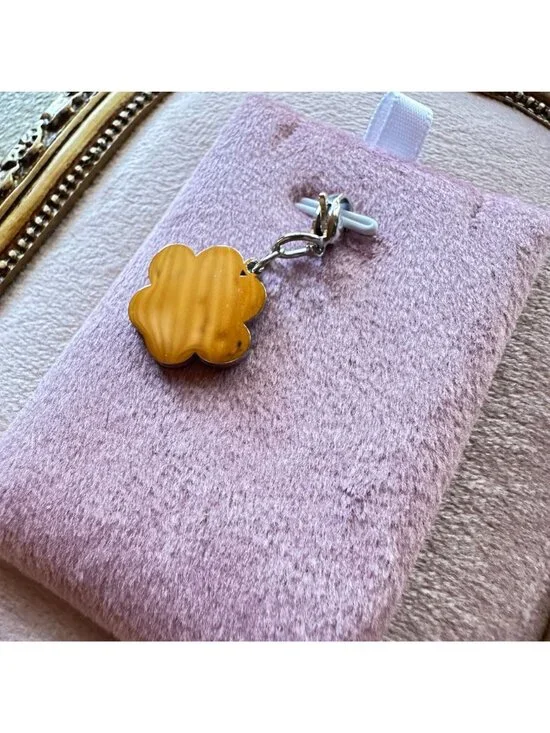 Paw Print Stainless Steel Pendant Charm With Lobster Clasp - Waterproof - Picture 9 of 12